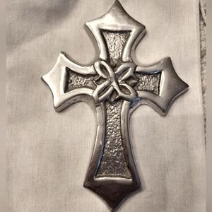 Pewter cross